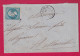 N°22 GC 2019 LA CALLE ALGERIE CAD TYPE 15 INDICE 17 POUR MARSEILLE LETTRE - 1849-1876: Periodo Classico