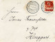 2 Mail Von Kleinandelfingen 1920 1921  - Tellbrustbild 126II - Marcofilia