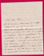 N°29 PARIS ETOILE 31 CORPS LEGISLATIF POUR GRENADE SUR GARONNE HAUTE GARONNE 1869 INDICE 14 LETTRE - 1849-1876: Periodo Classico