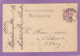 GANZSACHE MIT STEMPEL " ZEVEN ". - Cartes Postales