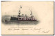 CPA Bateau Jaureguiberry Cuirasse D&#39escadre A Tourelles - Warships