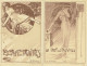 La Part Des Pauvres  2 Superbes Cartes  Art Nouveau  Dessin De M. Begond 1918 Impr. R. De Neuville Verviers  - Verviers