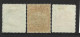 Penrhyn Island 1927 - 1929 Later Issued Scenes Definitives Set Of 3 MLH - Penrhyn