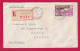 CAMEROUN RECOMMANDE KRIBI 1930 POUR BALE BASEL SUISSE VIA BORDEAUX LETTRE - Lettres & Documents