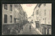 CPA Toul, Rue Gambetta, Vue De La Rue  - Toul