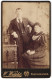 Photo W. Wright, London, 232, Mare Street, Portrait Bürgerliches Paar In Zeitgenössischer Kleidung  - Anonyme Personen