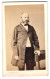 Photo L. Carlier, Mons, 26 Rue De Nimy, älterer Mann Im Gehrock  - Anonyme Personen