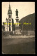 38 - COGNIN - LE MONUMENT AUX MORTS ET L'EGLISE - CARTE PHOTO ORIGINALE - Altri & Non Classificati