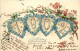 Neujahr - Jahreszahl 1902 - Nouvel An