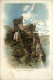 Burg Rheinstein - Litho - Andere & Zonder Classificatie