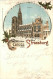 Gruss Aus Strassburg - Winter Litho - Strasbourg