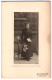 Fotografie Adolph Richter, Leipzig-Lindenau, Merseburger Strasse 61, Portrait Junge Dame Im Kleid Mit Blumenstrauss  - Anonyme Personen