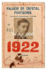 Palácio De Cristal Portuense * Bilhete De Identidade Livre Transito Espectáculos * 1922 - Tessere Associative