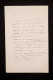 Napoléon III - Lettre Autographe - Manuscrit - Armée - Personajes Historicos