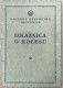 IZKAZNICA O KOLESU, PTUJ, 1946, 7x10 Cm - Slovenië