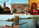 73941599 Poettsching_Burgenland_AT Kirche Inneres Panorama Anlegesteg Seepartien - Andere & Zonder Classificatie