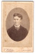 Fotografie S. Wilhelm, Neunkirchen, Bahnhofstr., Portrait Junger Mann Mit Krawatte Im Jackett  - Anonyme Personen