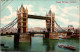 29-4-2024 (3 Z 23) UK - Very Old (colorised) - London Tower Bridge - Ponts