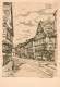 73900335 Giessen  Lahn Gasthof Ins Lotse Zeichnung Kuenstlerkarte  - Giessen