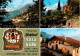 73862268 Dorf-Tirol Suedtirol IT Pension Hochland Villa Gang Wappen Panorama  - Autres & Non Classés