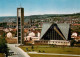 73745628 Tauberbischofsheim Blick Auf Kirche St Bonifatius Und Stadt Tauberbisch - Tauberbischofsheim