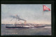AK Britischer Dampfer SS Yamouth Belle In Flaggengala  - Dampfer