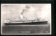 AK Passagierschiff RMS Alcantara Aus Dem Hafen Ausfahrend  - Passagiersschepen
