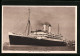 AK Passagierschiff RMS Orontes Der Orient Line Heizt Die Kessel An  - Piroscafi