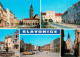 73744077 Slavonice Zlabings Motive Innenstadt Altstadt Brunnen Kirche Slavonice  - Czech Republic