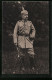 AK Kaiser Wilhelm II. Im Felde  - Familles Royales