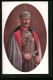 Künstler-AK Portrait Von Kaiser Wilhelm II. In Uniform Mit Mantel  - Königshäuser