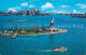 73589942 New_York_City Lower New York Harbor Statue Of Liberty Skyline Aerial Vi - Autres & Non Classés