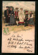 Künstler-AK Bayerische Familie In Tracht  - Costumes