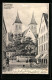 AK Ellwangen, Stiftskirche Von Der Oberamtsstrasse Aus  - Ellwangen