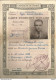 GX / Carte D'identité SCOLAIRE MARSEILLE 1922 BOURGES Lycée PERRIER SAINT-CHARLES - Documenti Storici