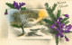 Bonne Année - Paysage Fleurs   Q 2575 - Anno Nuovo