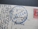 Spanien Bürgerkrieg 1938 PK Baracaldo Altos Hornos Vizcava / Hafen / Zensurstempel Correos Censura Militar Bilbao - Brieven En Documenten