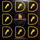 Randy Raider - Dance On (Disco Darling) (12") - 45 G - Maxi-Single