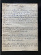 Tract Presse Clandestine Résistance Belge WWII WW2 'Belgique D'abord' (handwritten On Both Sides Of The Sheet) - Documenti