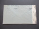 4.1946 Kontrollrat Ziffer Nr.919 EF Zensurbeleg Stempel Military Censorship Und Zensurstreifen Opened By Examiner 3783 - Storia Postale