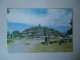 INDONESIA  POSTCARDS  BIGGGEST BUDDIST TEMPLE WITH FISHES STAMPS   FOR MORE PURHASES 10% DISCOUNT - Indonésie