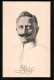 Künstler-AK Porträt Kaiser Wilhelm II.  - Royal Families