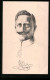 Künstler-AK Kaiser Wilhelm II. Im Porträt  - Royal Families