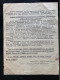 Tract Presse Clandestine Résistance Belge WWII WW2 'Jeunes Bruxellois!' Printed On Both Sides Of The Sheet - Documentos