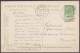 EP CP Paquebot Léopold II De L'Etat Belge 5c Vert (type N°83) Càd "PAQUEBOTS-PAKETBOOTEN /12 I 1912/ OOSTENDE-DOVER" Pou - Cartes Postales 1871-1909