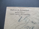 Infla Notmaßnahme Stempel Ra2 Gebühr Bezahlt Tagesstempel Menden (Kr Iserlohn) 10.11.1923 Umschlag Maßling & Ochsenfarth - Brieven En Documenten