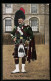 AK Pipe Major Black Watch, Schottischer Soldat Mit Dudelsack  - Musique Et Musiciens