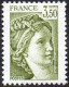 Delcampe - France N° 2118 à 2123 ** Sabine De Gandon. Les 6 Valeurs De Complément - Unused Stamps