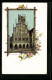 AK Münster I. W., Das Rathaus In Einem Holzrahmen  - Münster