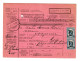 Finnland: Paketkarte Kaltimo 1926 Nach Uoensuu - Otros & Sin Clasificación